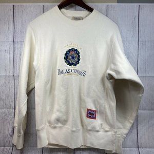 Vintage Cable Sportswear Medium Dallas Cowboys Sweater Made In USA
